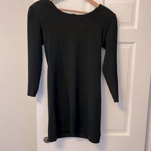 Theory Wool Sweater Mini Dress